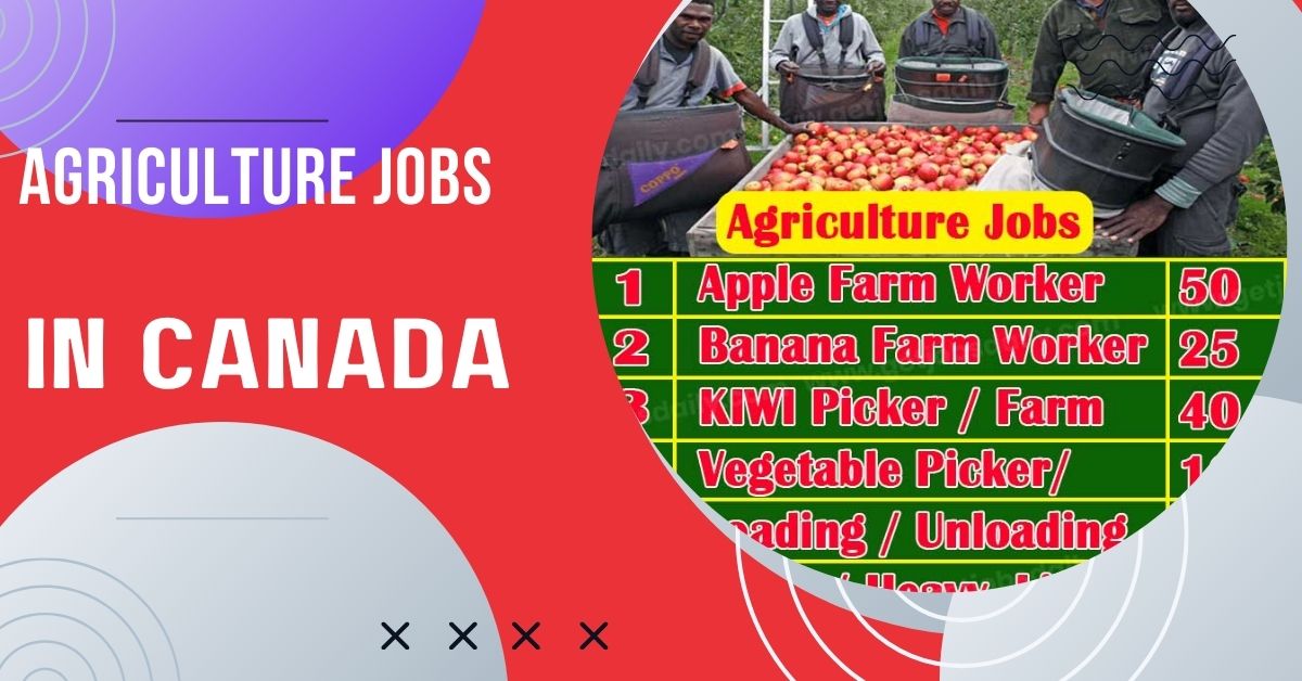 Agriculture Jobs In Canada